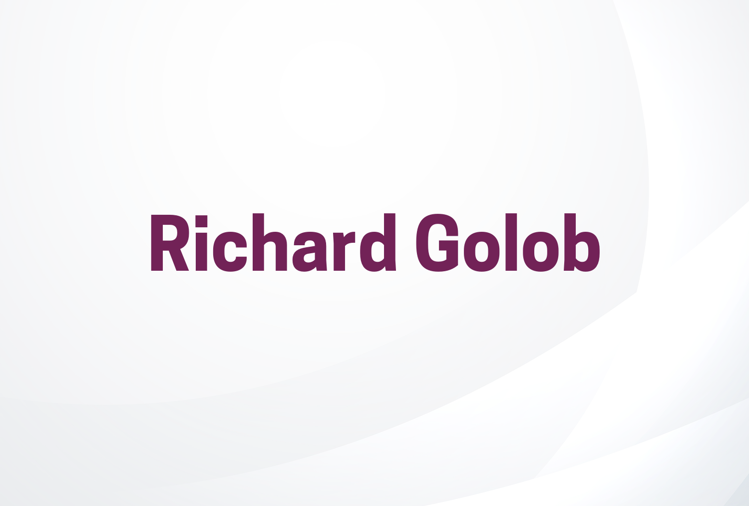 Richard Golob