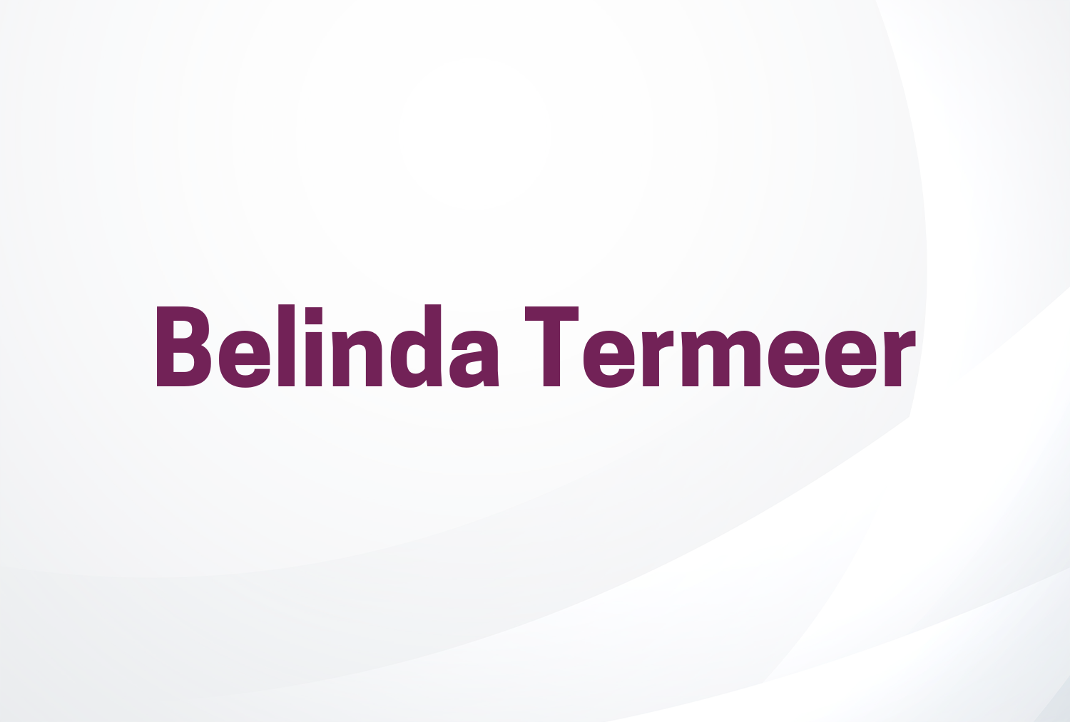 Belinda Termeer