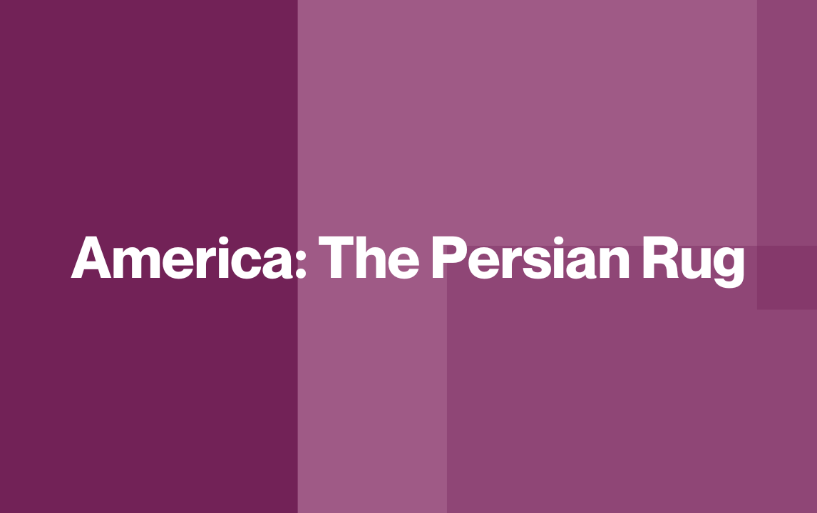 Estados Unidos: La alfombra persa