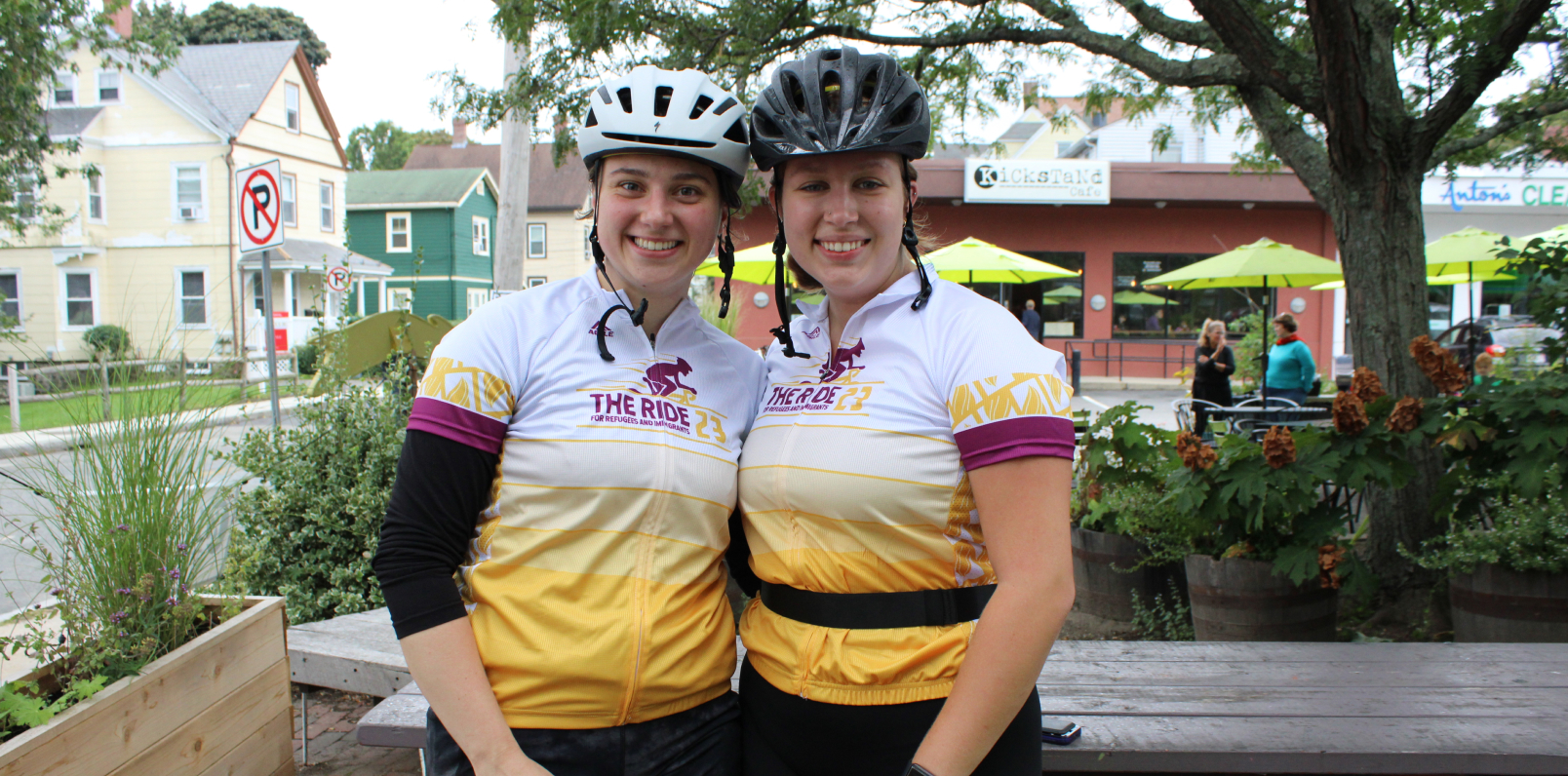 Riders at the 2023 Ride for Refugees Bike Fundraiser