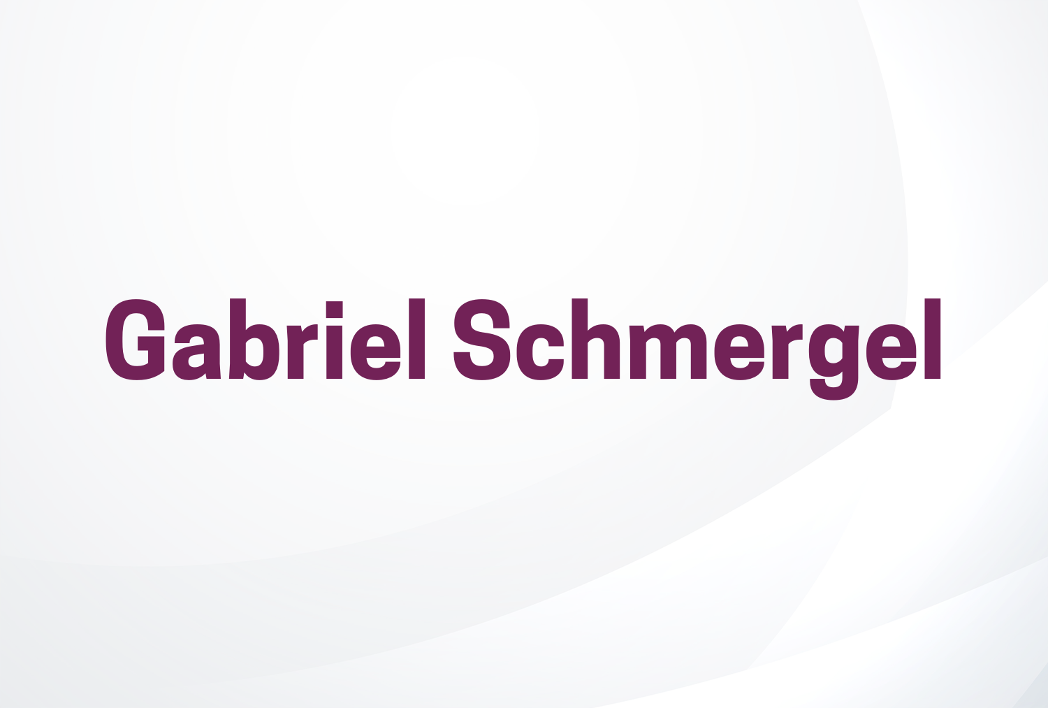 Gabriel Schmergel