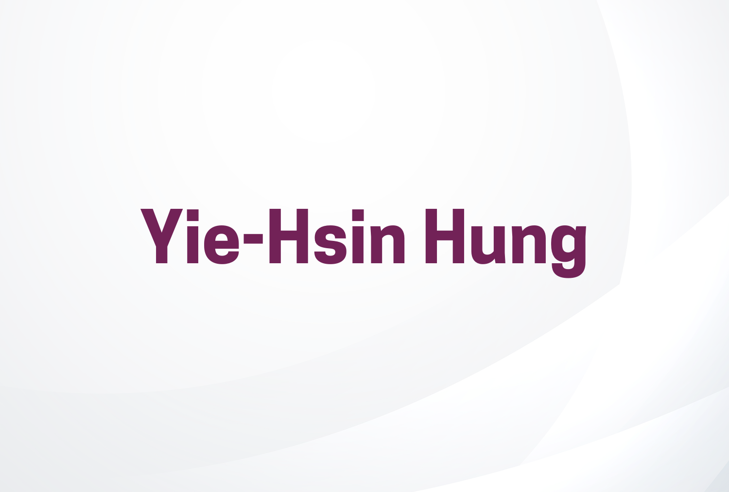 Yie-Hsin Hung