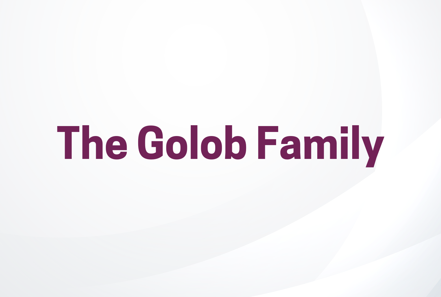 The Golob Family