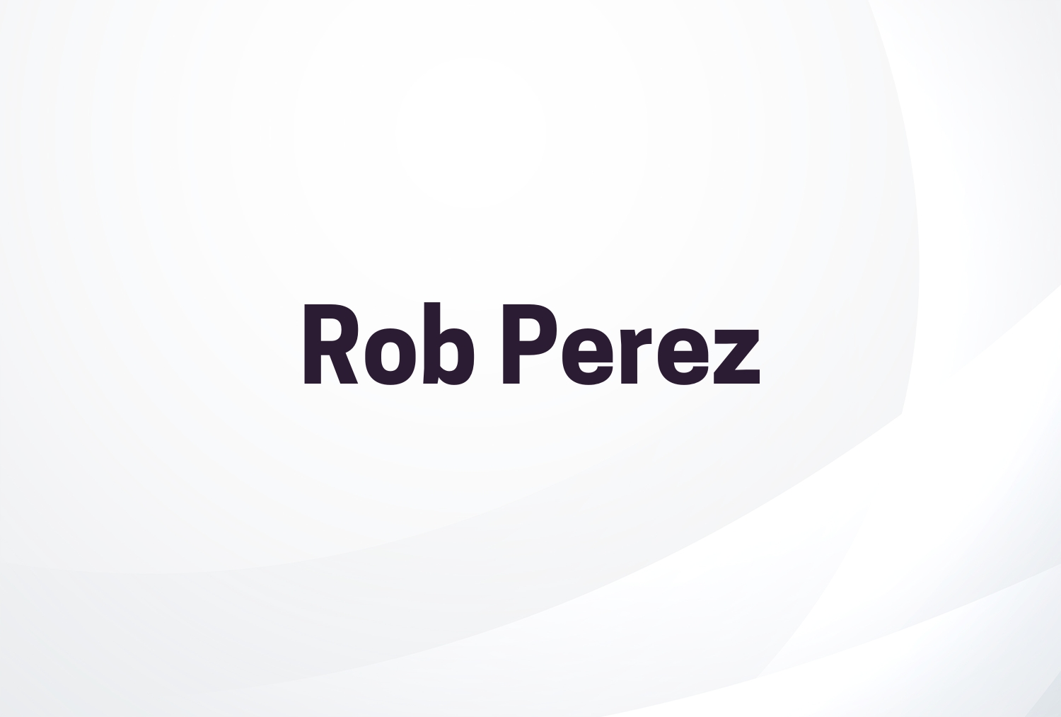 Rob Perez