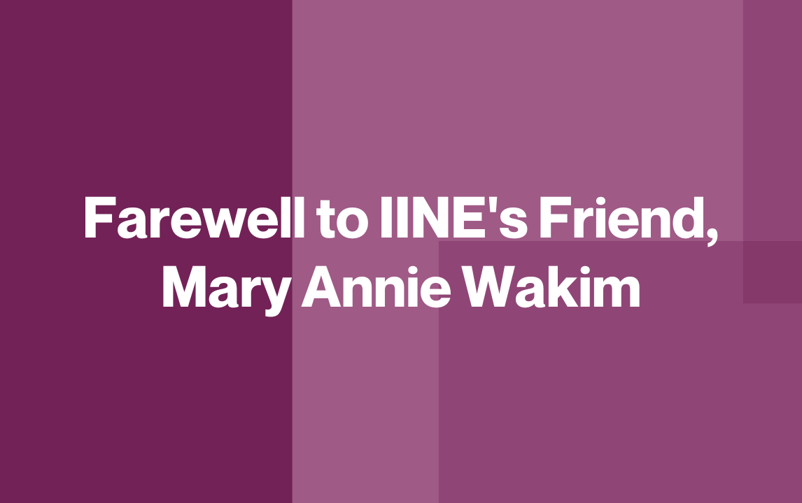 وداع صديقة الشبكة الدولية للمعلوماتية، ماري آني واكيم